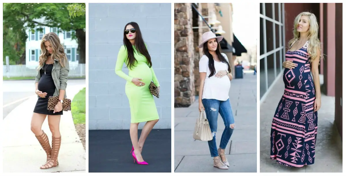 20 Adorables outfits que te harán lucir radiante a la hora de presumir tu  pancita de embarazada
