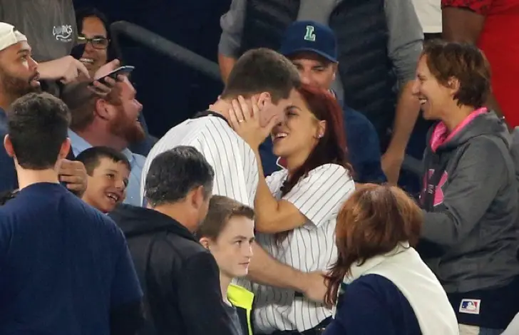 Yankees Botched Engagement Baseball