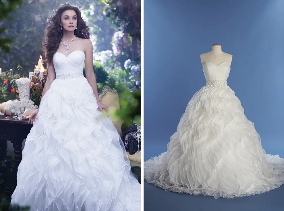 8 vestidos de novia inspirados en las princesas de Disney ¿Usarías ...