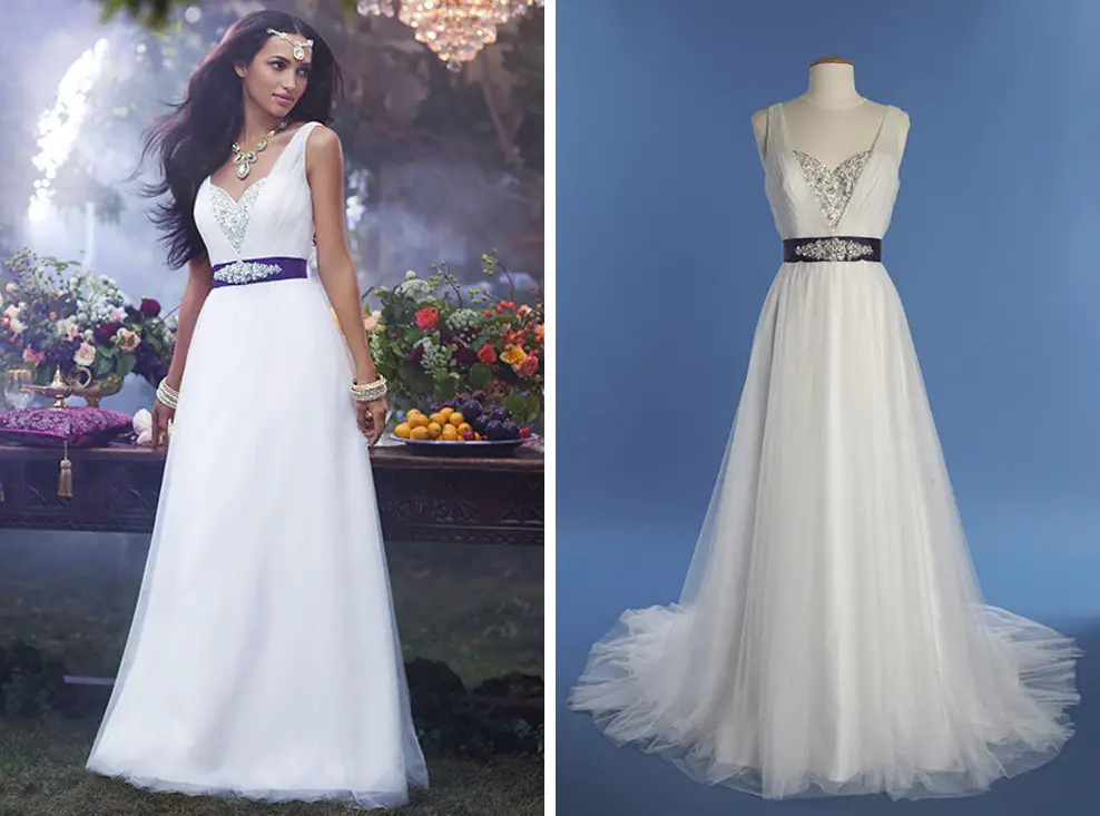 8 vestidos de novia inspirados en las princesas de Disney ¿Usarías ...
