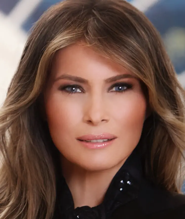 flotus-melania-trump-retrato-oficial-photoshop-2