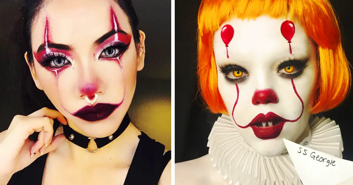 17 Terroríficos maquillajes inspirados en la película IT para asustar a ...